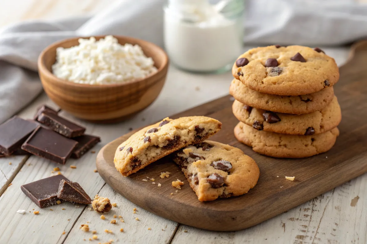 Why Cottage Cheese Makes Your Chocolate Chip Cookies Chewy, Fluffy & Healthier
